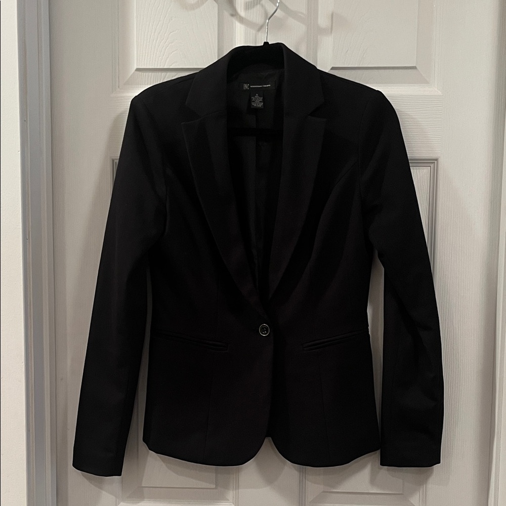 INC International Concepts Black Women's Blazer